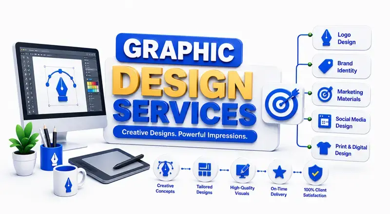 Marketing collateral graphic design