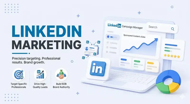 LinkedIn marketing for professional brand authority