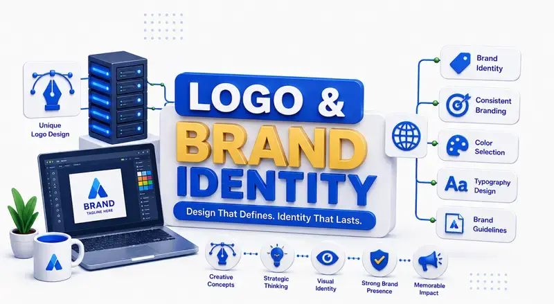 Logo concept and custom logo design