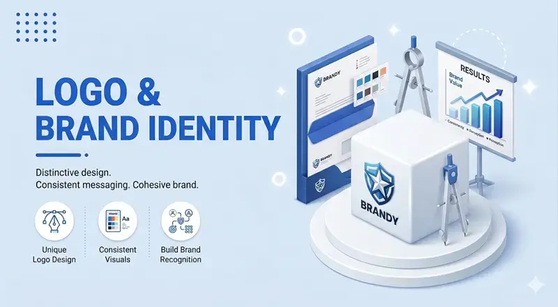 Logo design and brand identity development