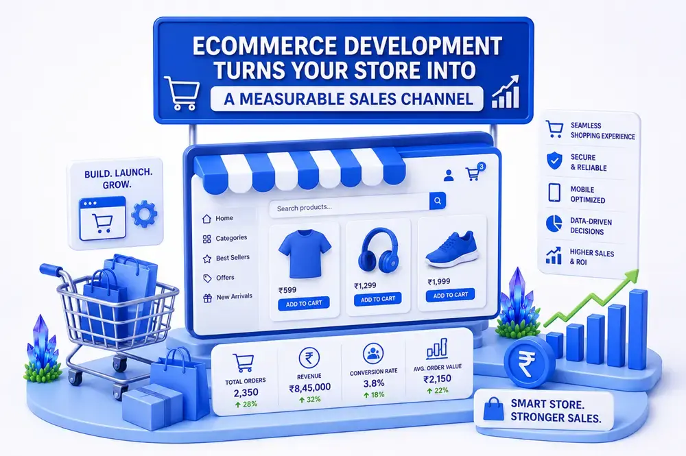 Ecommerce development for online revenue growth