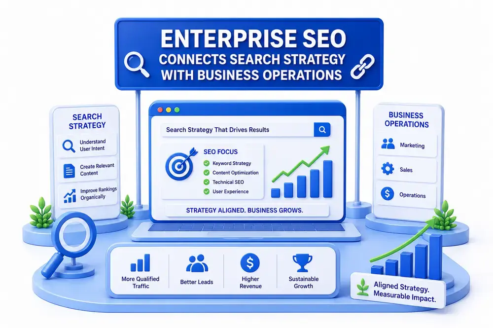Enterprise SEO strategy for large organizations