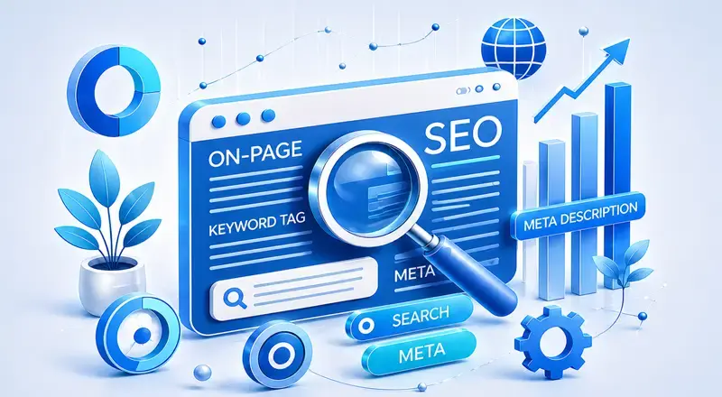 On-page SEO optimization for website visibility