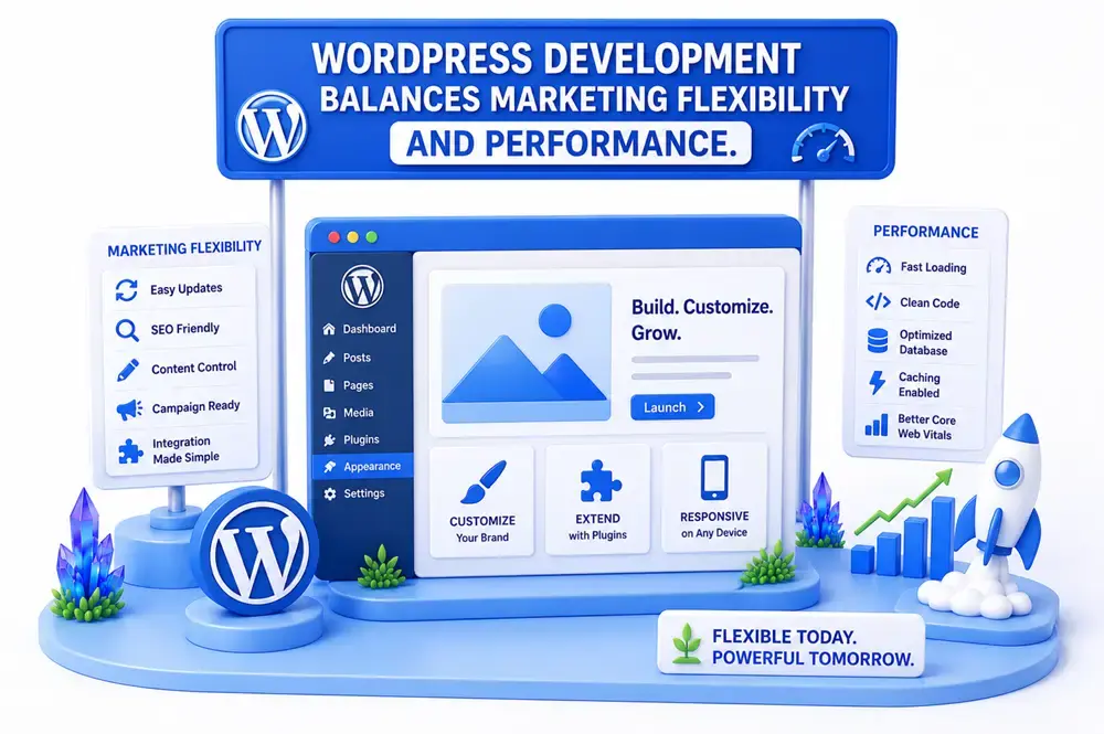 WordPress development for marketing and SEO