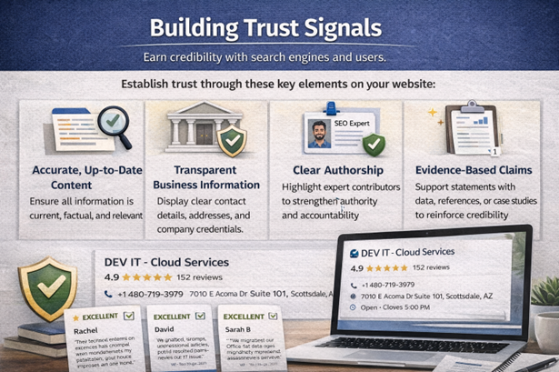 Bulding trust signals