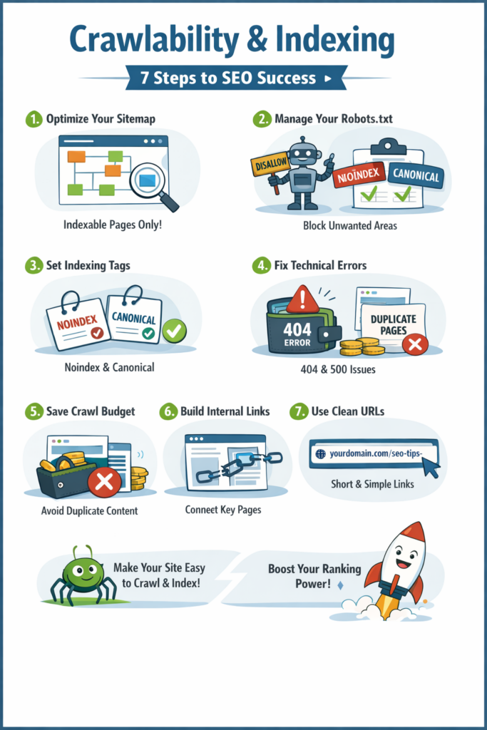 Crawlability and Indexing
