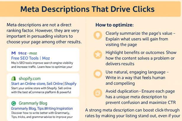 Meta Descriptions That Drive Clicks