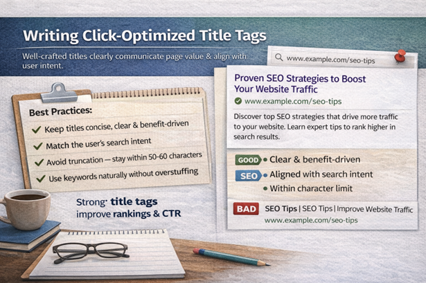 Title Tags, Meta Descriptions & Headings